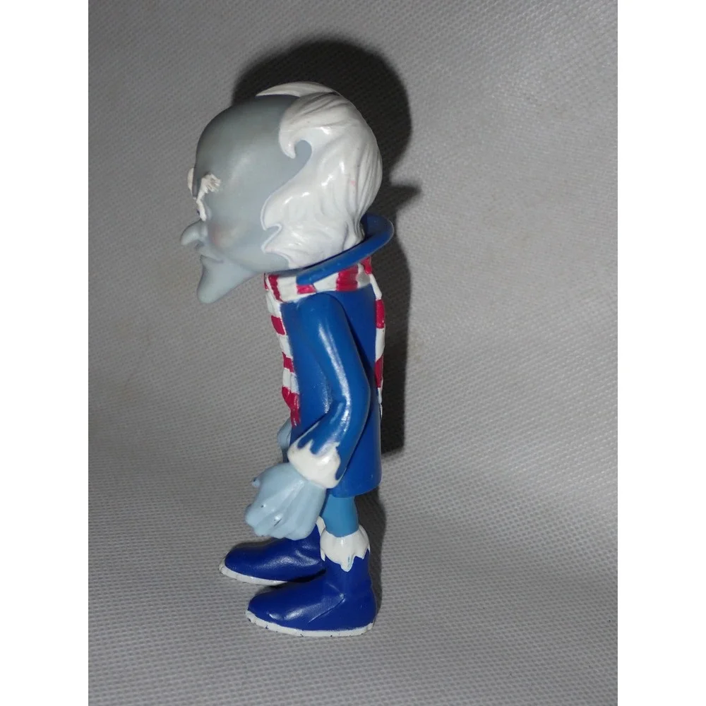 Vintage Care Bears Professor Cold Heart Posable FIgure 1984 Vintage 4.5